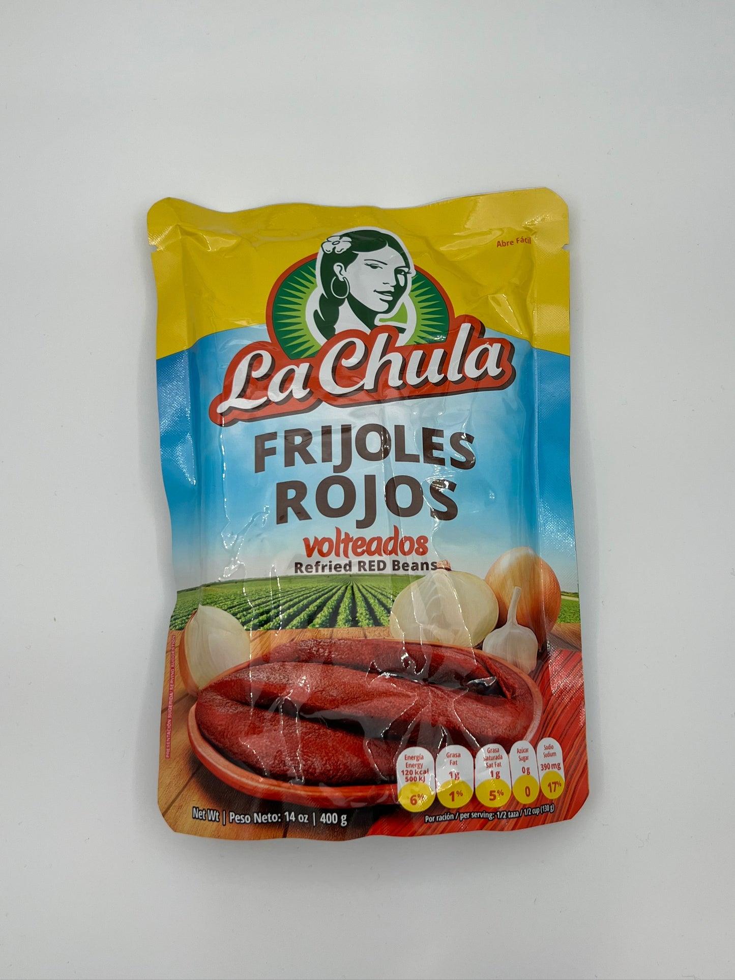 LACHULA FRIJOLES ROJOS VOLTEADO 400G