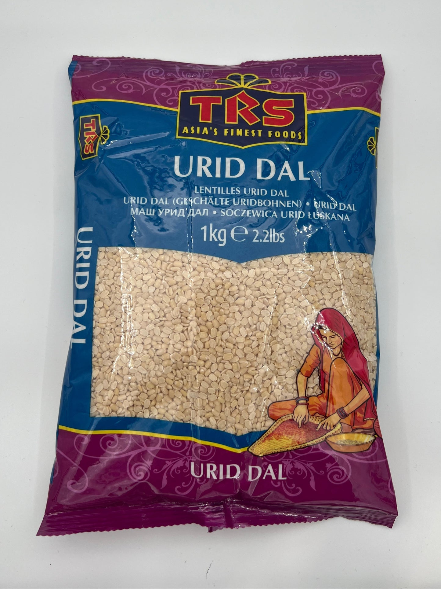 URID DAL (WHITE) TRS 1kg (Lenticchie bianche)