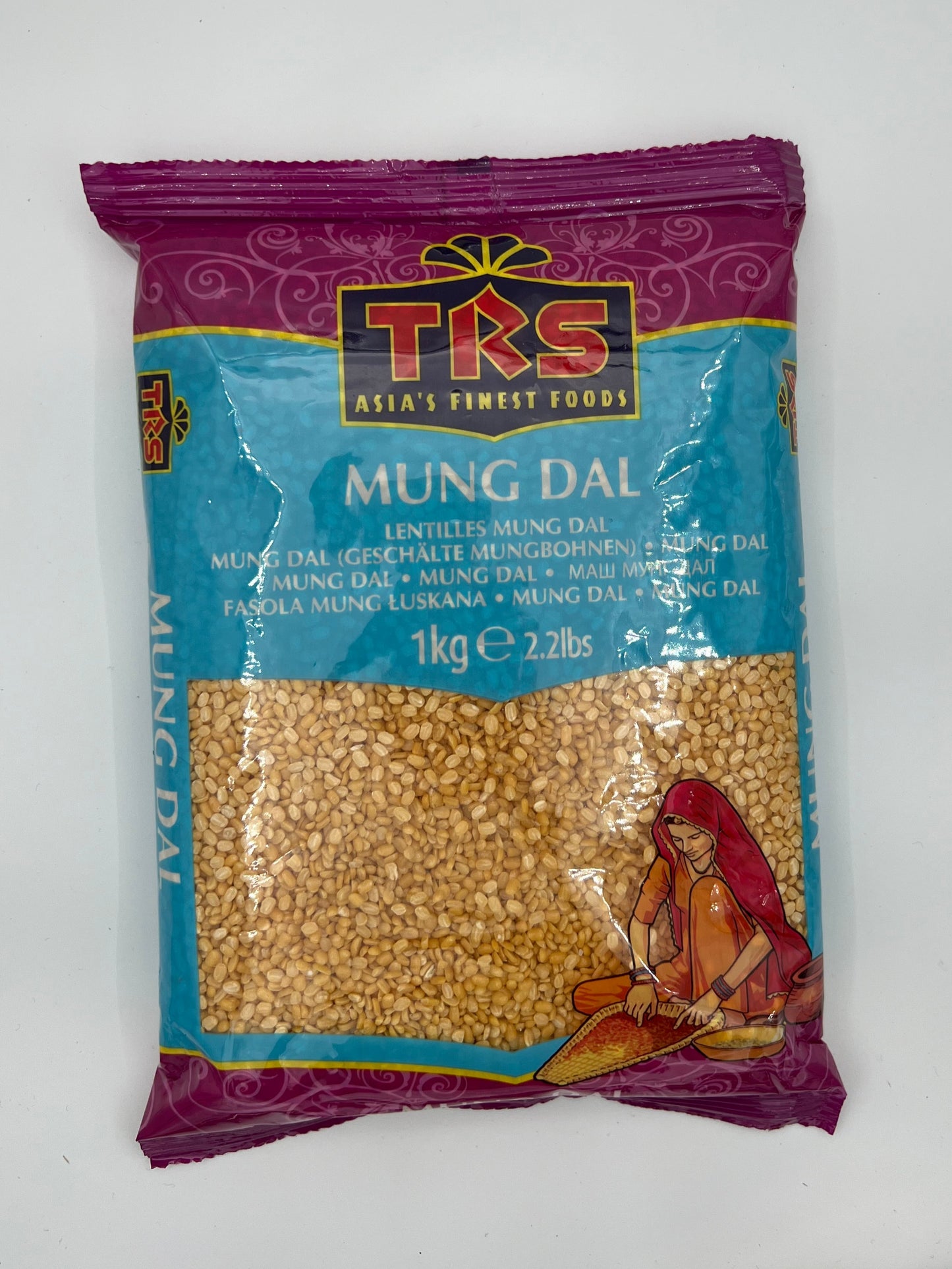 MUNG DAL TRS 1KG (Lenticchie gialle)