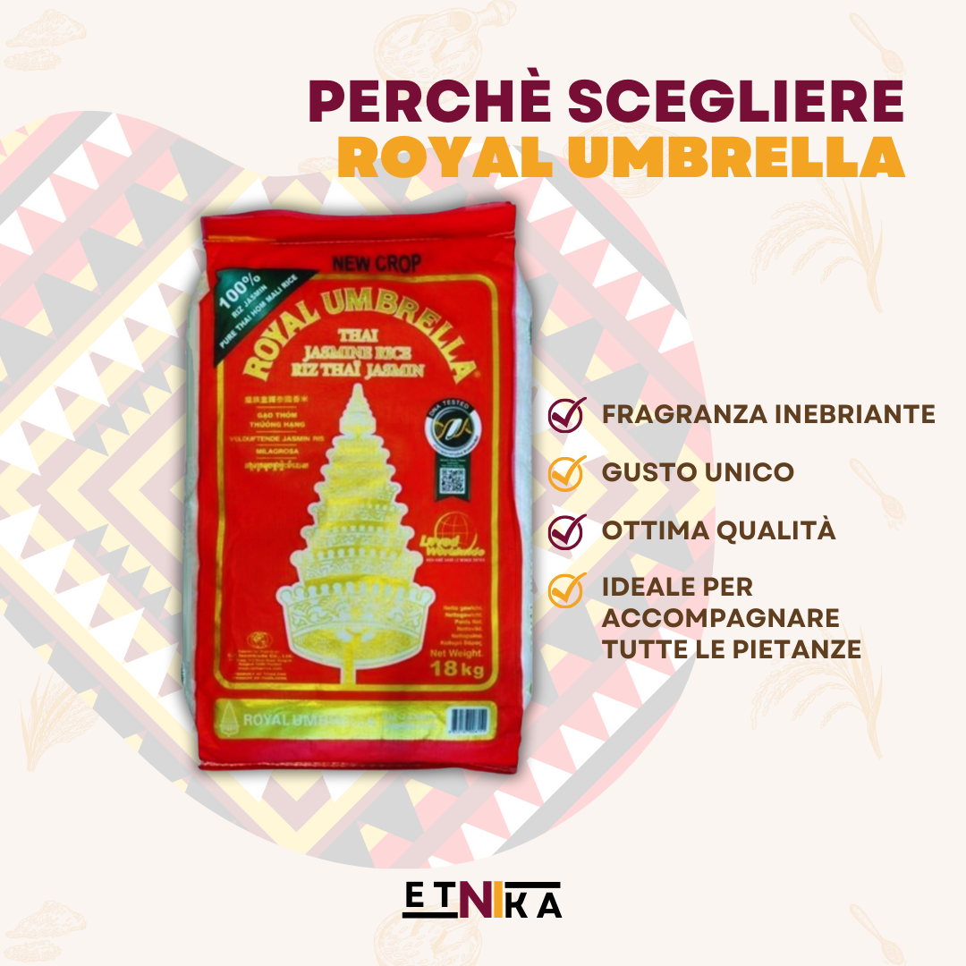 Jasmine Rice - Royal Umbrella