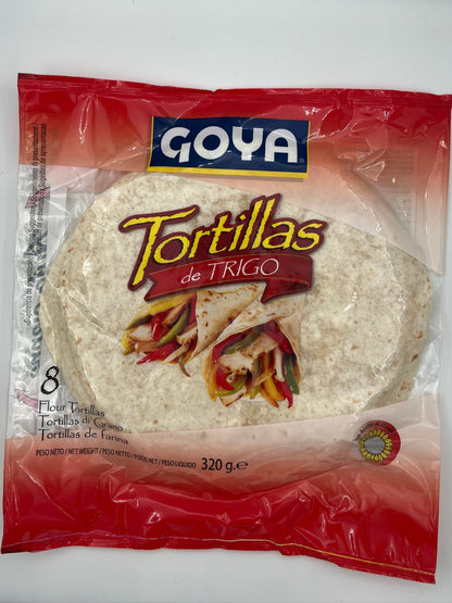 GOYA WHEAT GRAIN TORTILLAS 320G 