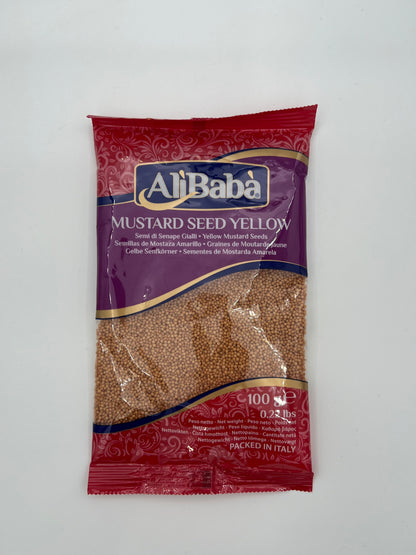 MUSTARD SEEDS YELLOW 100g (Semi di senape)