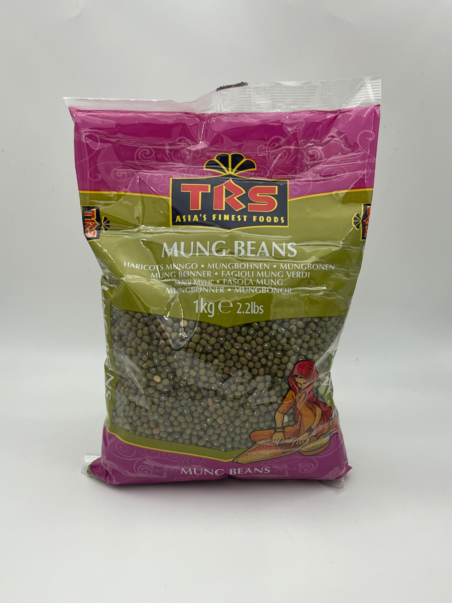 MUNG WHOLE TRS 1kg (Green Lentils) 