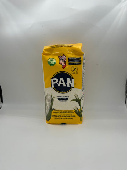 PAN MAIS FLOUR WHITE 1KG (YELLOW PACK)