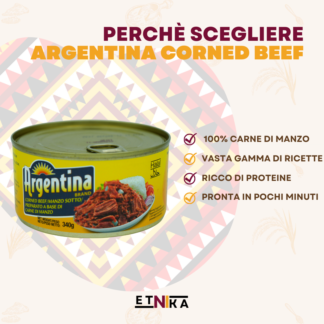 ARGENTINA CORNED BEEF 340g