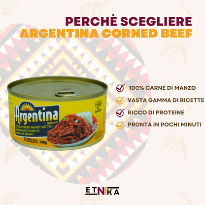 ARGENTINA CORNED BEEF 340g