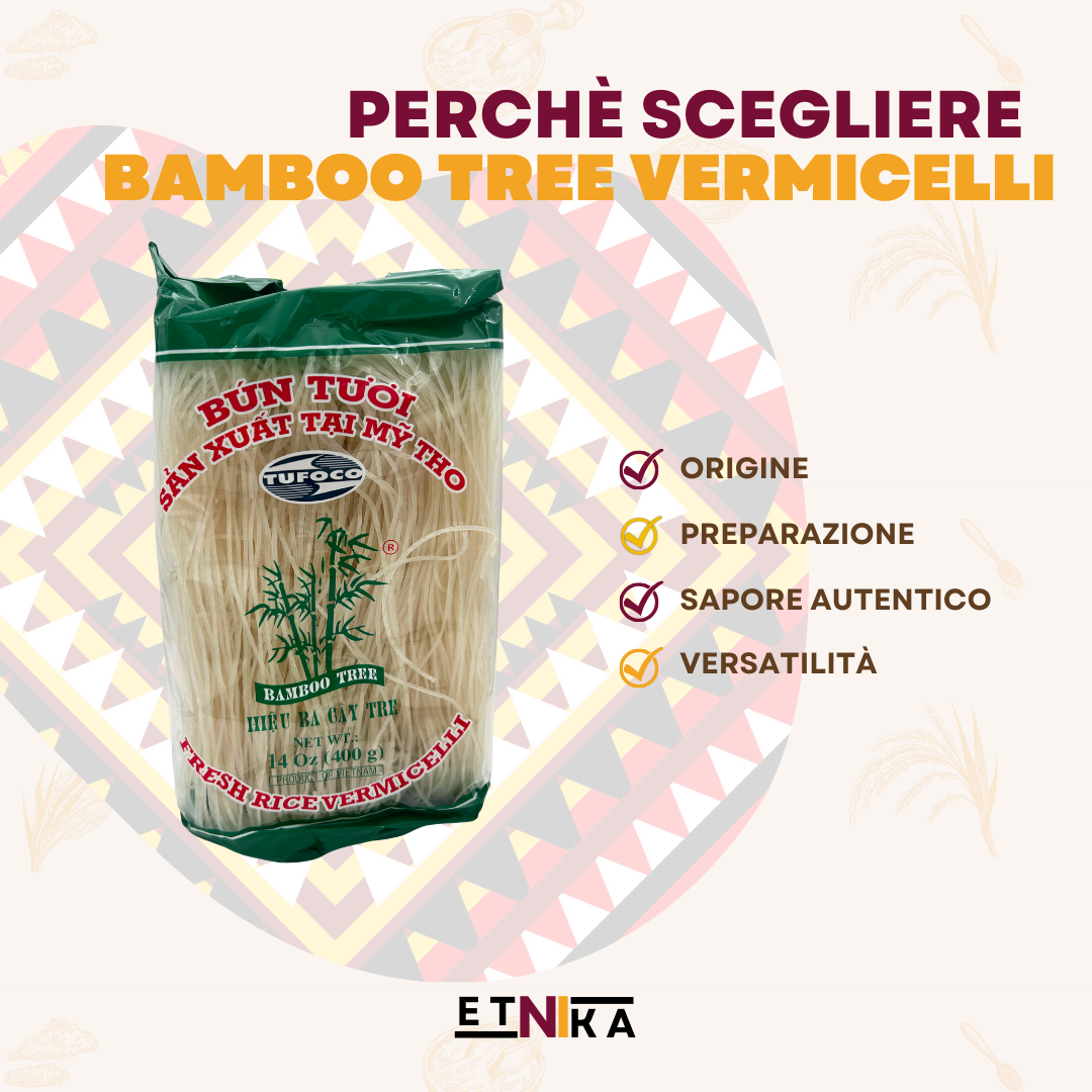 BAMBOO TREE VERMICELLI DI RISO 400G