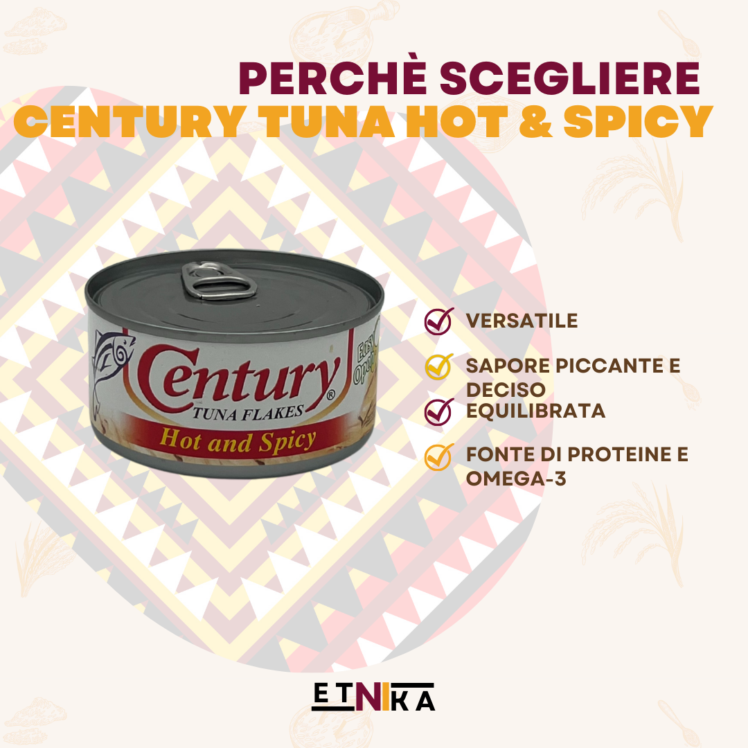 CENTURY TUNA HOT & SPICY 180G