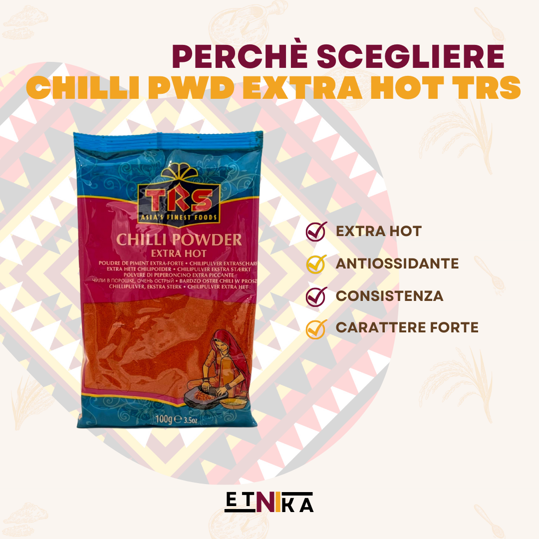 CHILLI POWDER EXTRA HOT TRS 100G (Peperoncino in polvere)