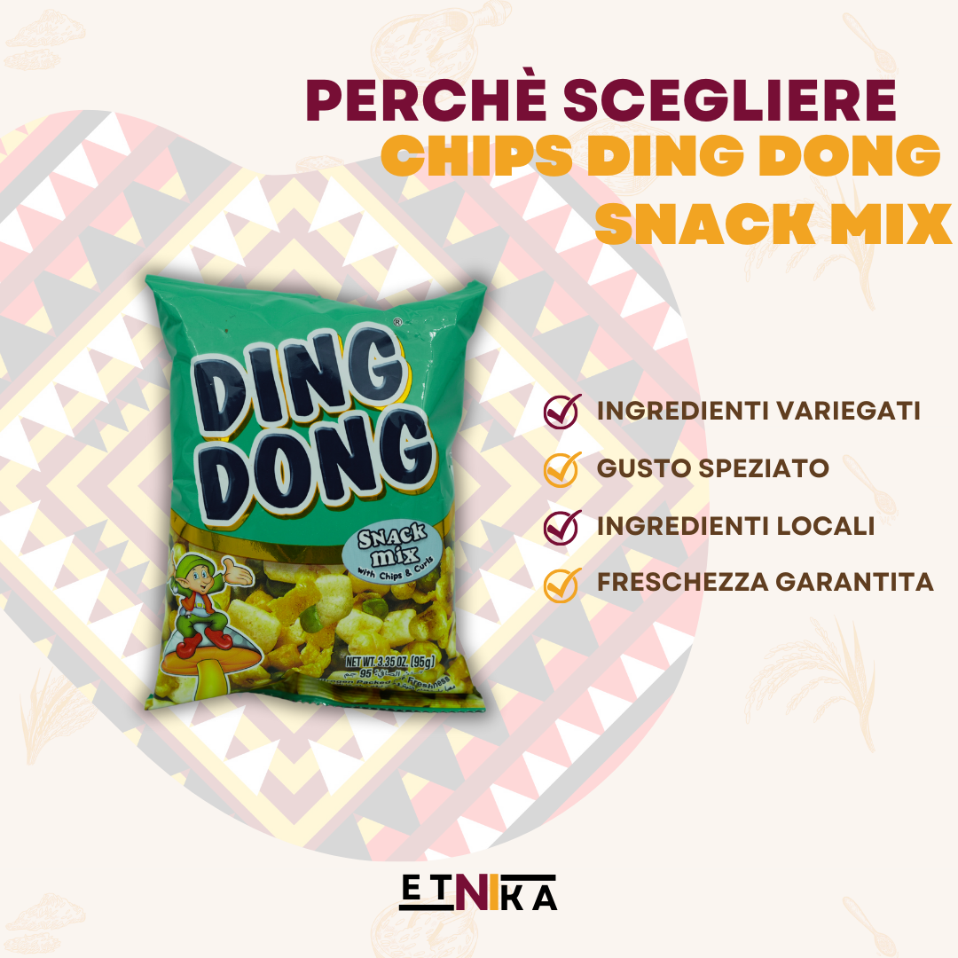 CHIPS DING DONG SNACK MIX 100g