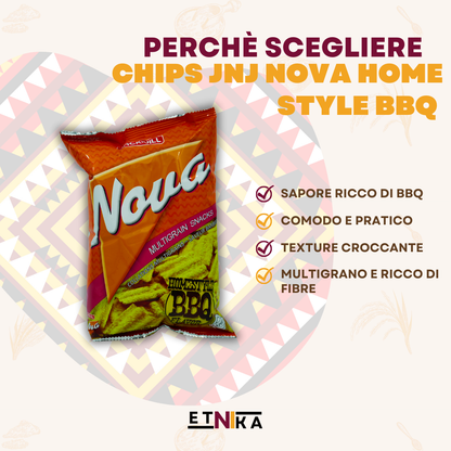 CHIPS JNJ NOVA HOME STYLE BBQ 78g