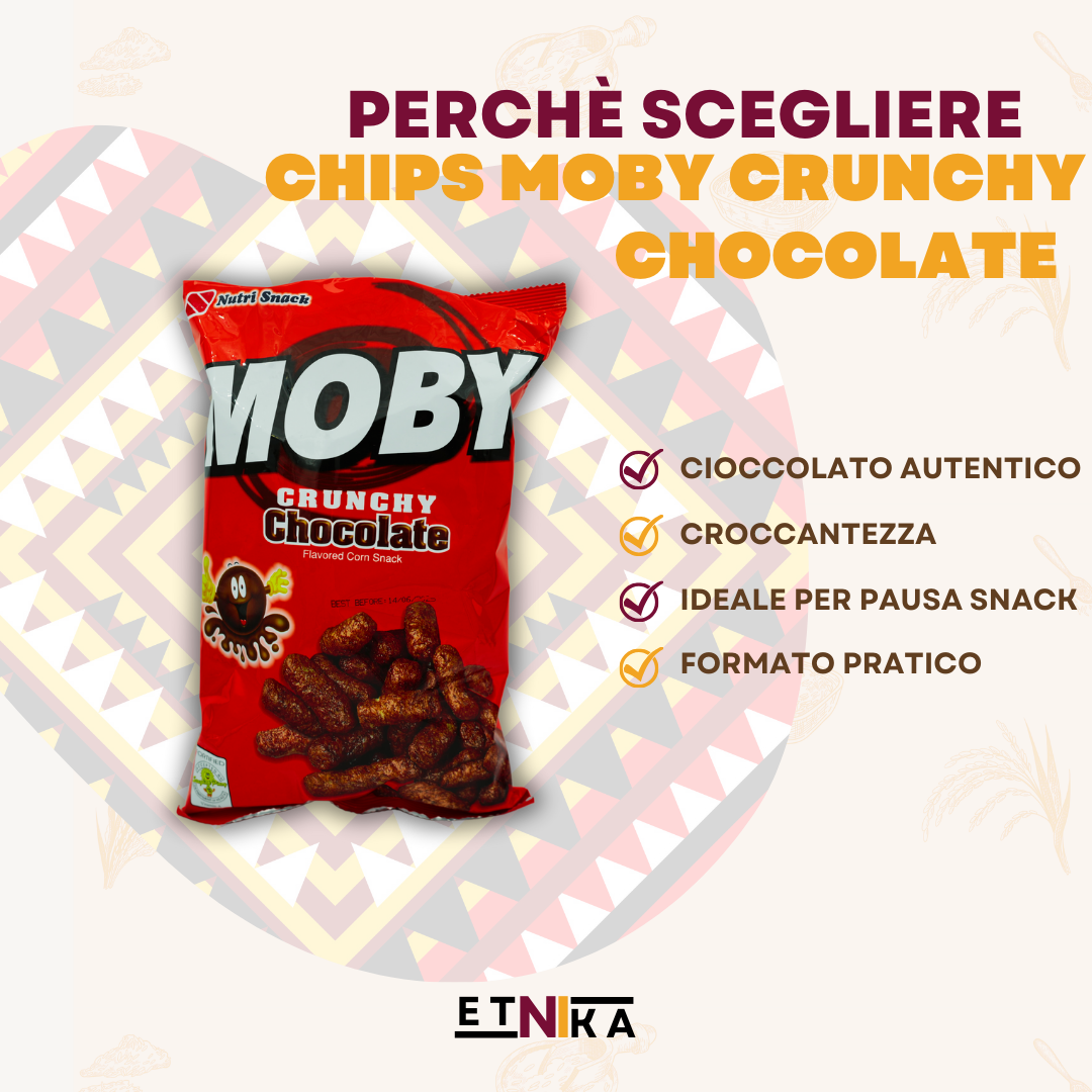 MOBY CRUNCHY CHOCOLATE CHIPS 90g