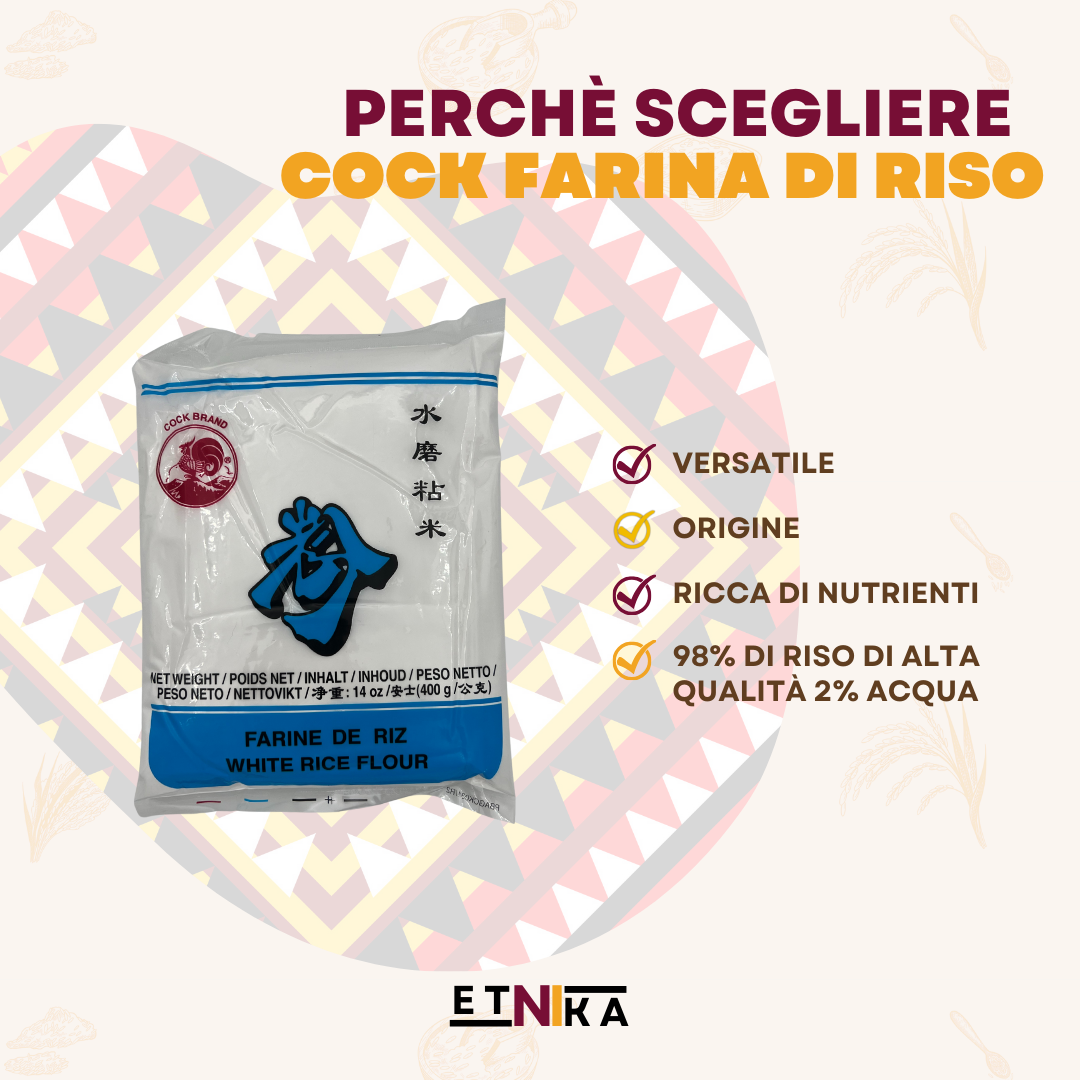 COCK FARINA DI RISO 400G