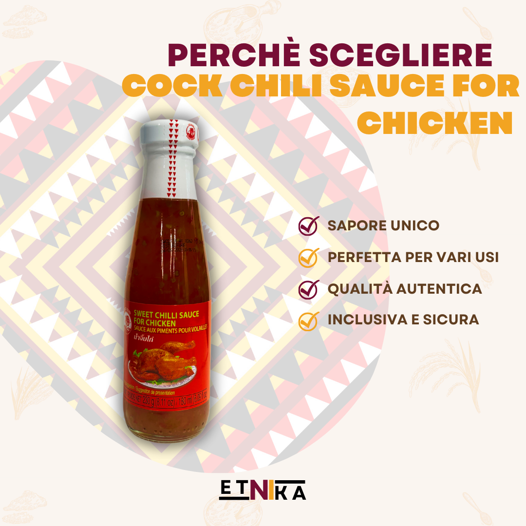 COCK CHILI SAUCE FOR CHICKEN SPICY SAUCE 230ml