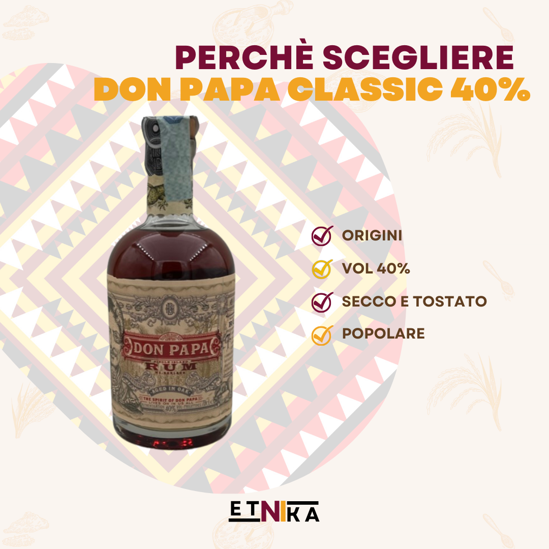 DON PAPA CLASSIC 40% 70CL