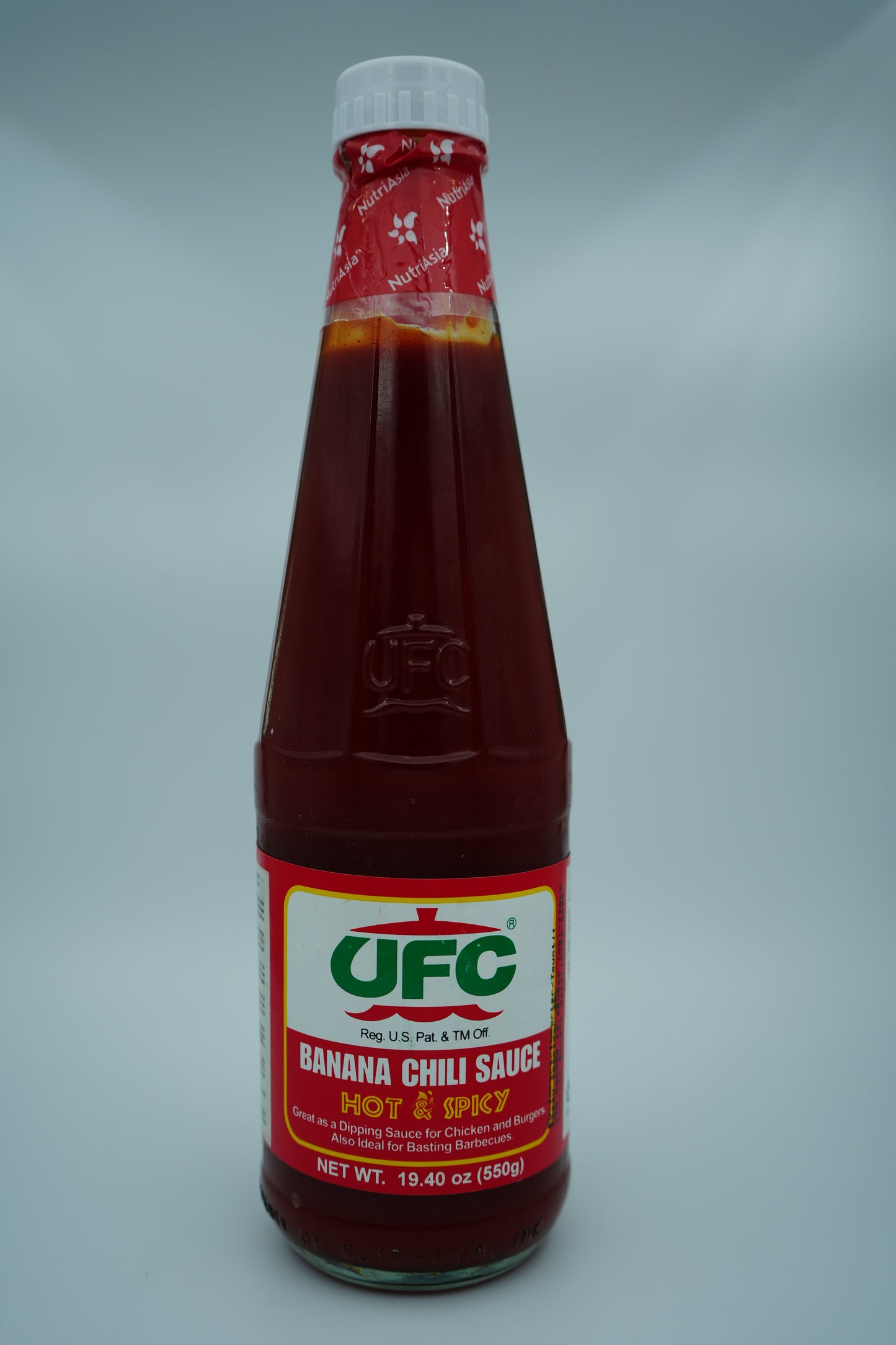 UFC BANANA CHILI SAUCE HOT & SPICY 550ml