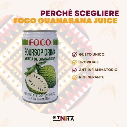 FOCO GUANABANA JUICE 350ML