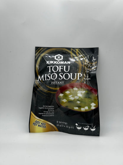 KIKKOMAN TOFU MISO SOUP 3 SERVINGS (3X10G)