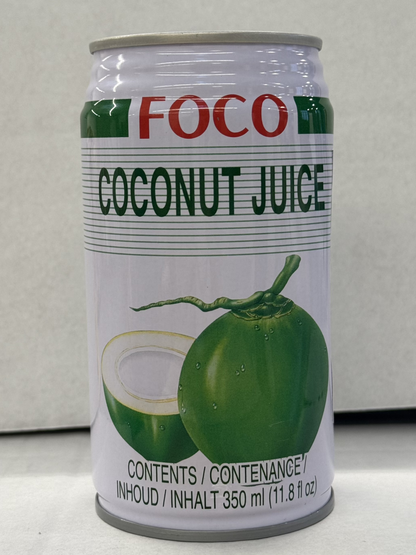 FOCO COCONUT JUICE 350ML