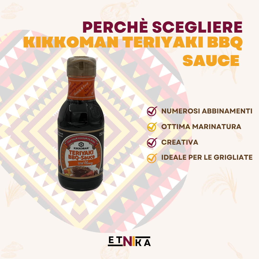 KIKKOMAN TERIYAKI BBQ SAUCE 250ML