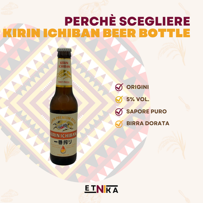 KIRIN ICHIBAN BEER 33CL