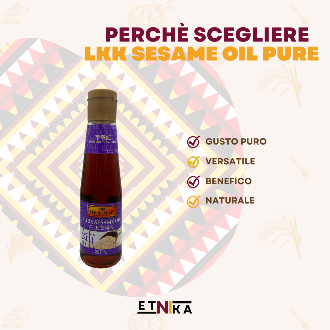 LKK SESAME OIL PURE 207 ML