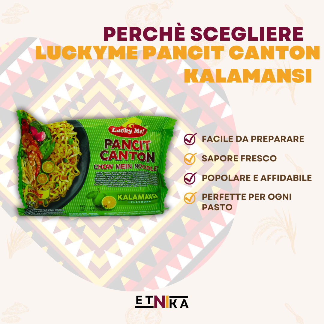 LUCKYME PANCIT CANTON KALAMANSI 60g