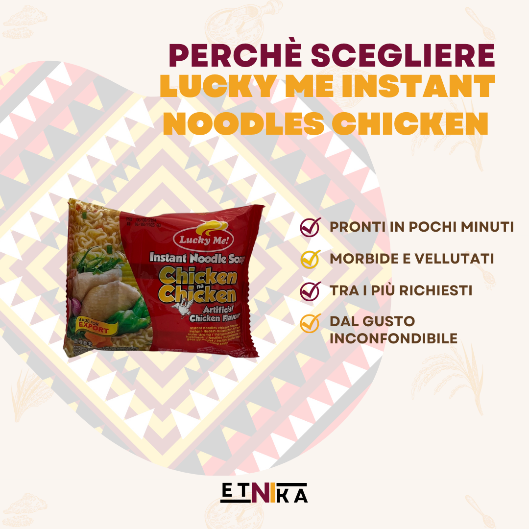 LUCKY ME INSTANT NOODLES CHICKEN 55G