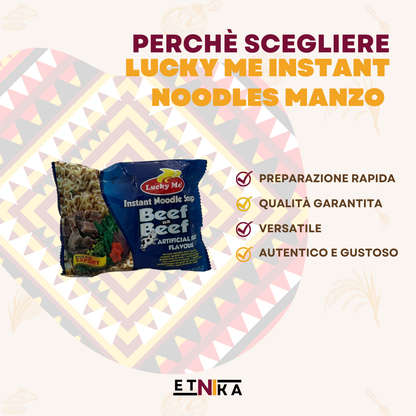 LUCKY ME INSTANT NOODLES MANZO 55G