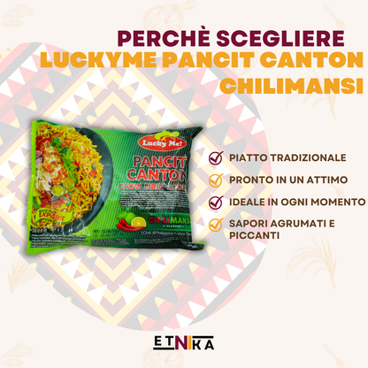 LUCKYME PANCIT CANTON CHILIMANSI 60g