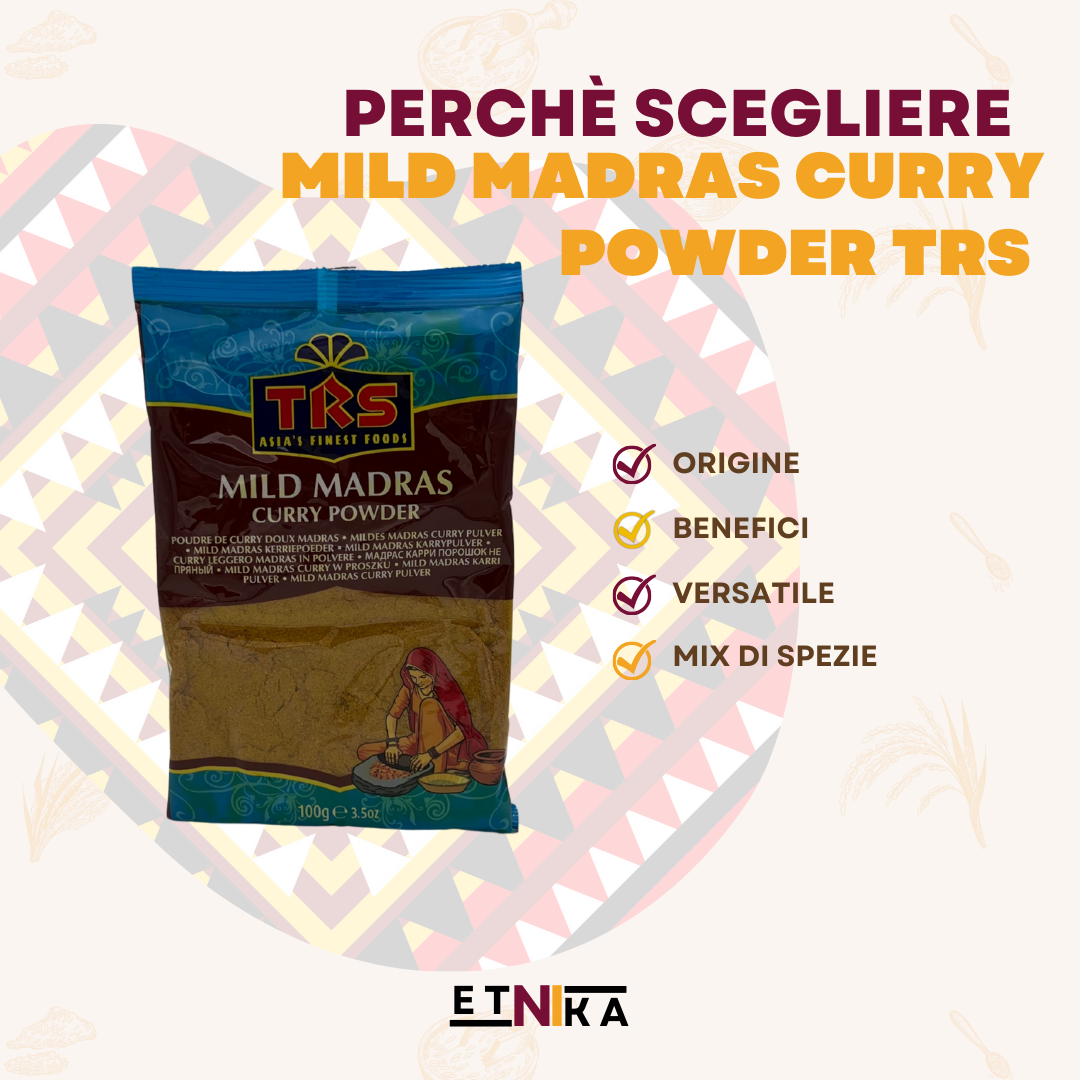 MILD MADRAS CURRY POWDER TRS 100G (Curry Powder) 