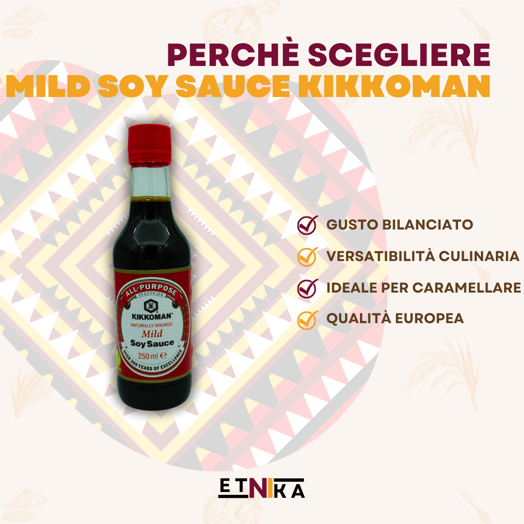 MILD SOY SAUCE KIKKOMAN 250ml