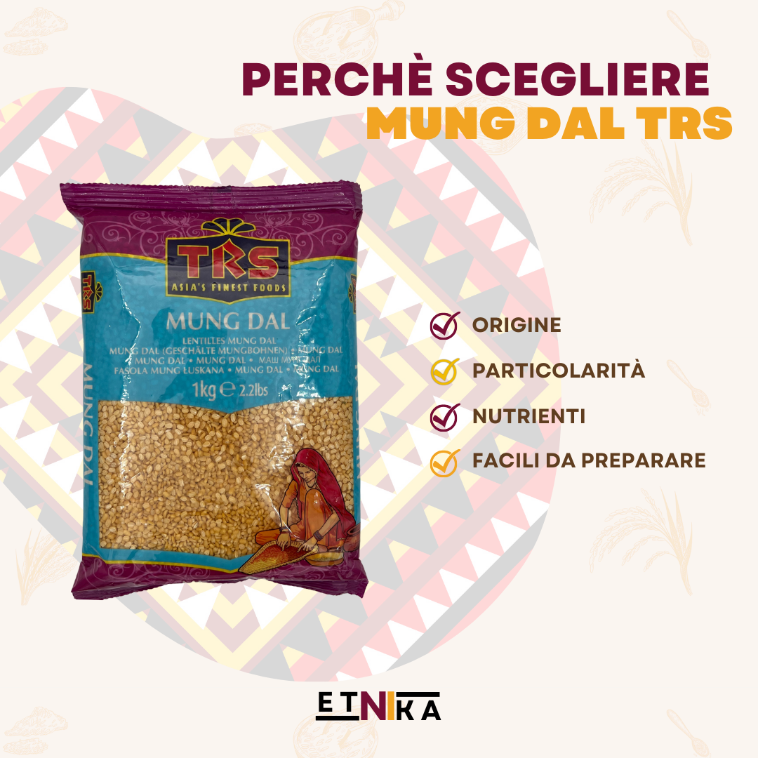 MUNG DAL TRS 1KG (Lenticchie gialle)