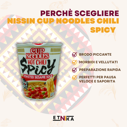 NISSIN CUP NOODLES CHILI SPICY 66g