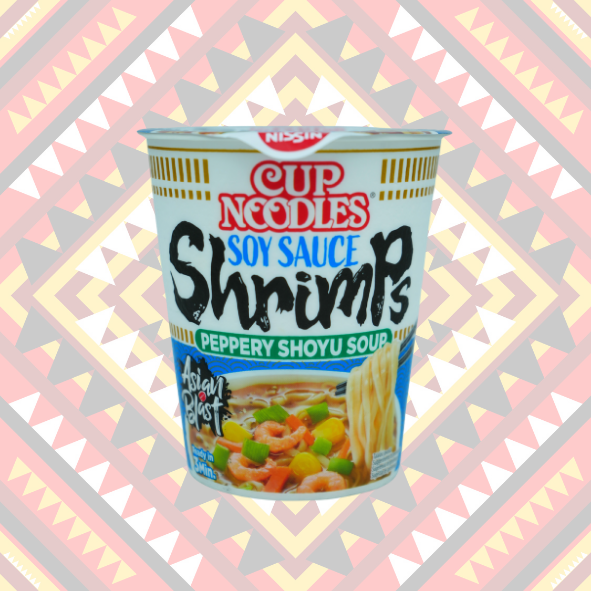 NISSIN CUP NOODLES SOY SAUCE SHRIMP 63g