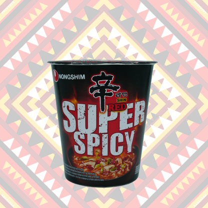 NOODLES CUP SHIN RED SUPER SPICY 68g