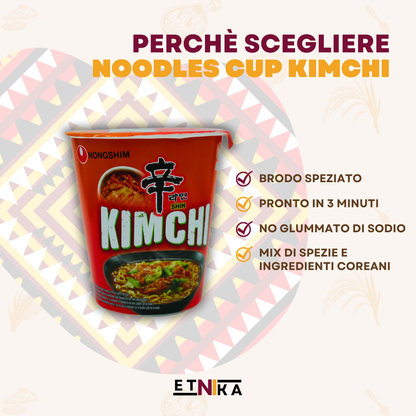 KIMCHI NOODLES CUP 75g