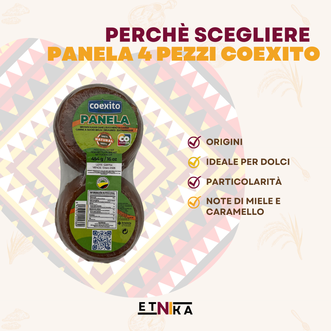 PANELA 4 PEZZI COEXITO 454G