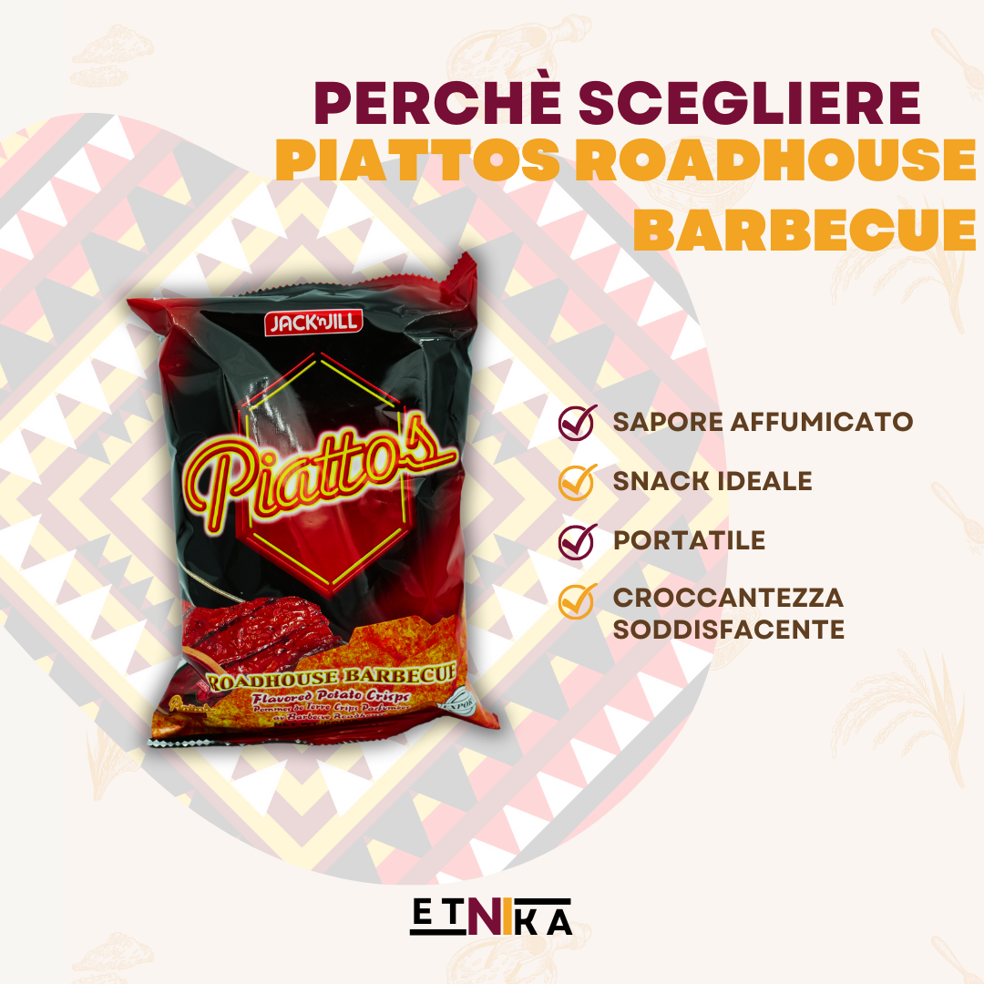 PIATTOS ROADHOUSE BBQ 85g