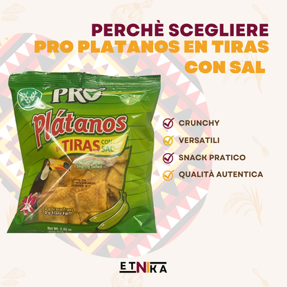 PRO PLATANOS SALADOS EN TIRAS 75G