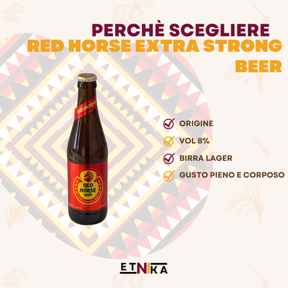 RED HORSE EXTRA STRONG BEER 33CL