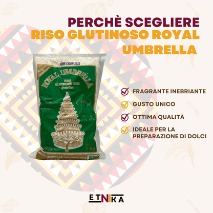 ROYAL UMBRELLA GLUTINOUS RICE 1KG