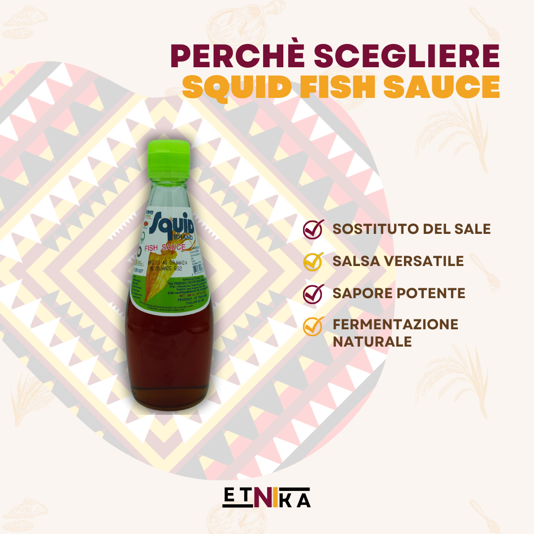 SQUID FISH SAUCE SALSA DI PESCE 300ml