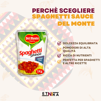 SPAGHETTI SAUCE DEL MONTE 1kg