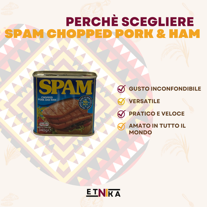 SPAM CHOPPED PORK&amp;HAM 40G 