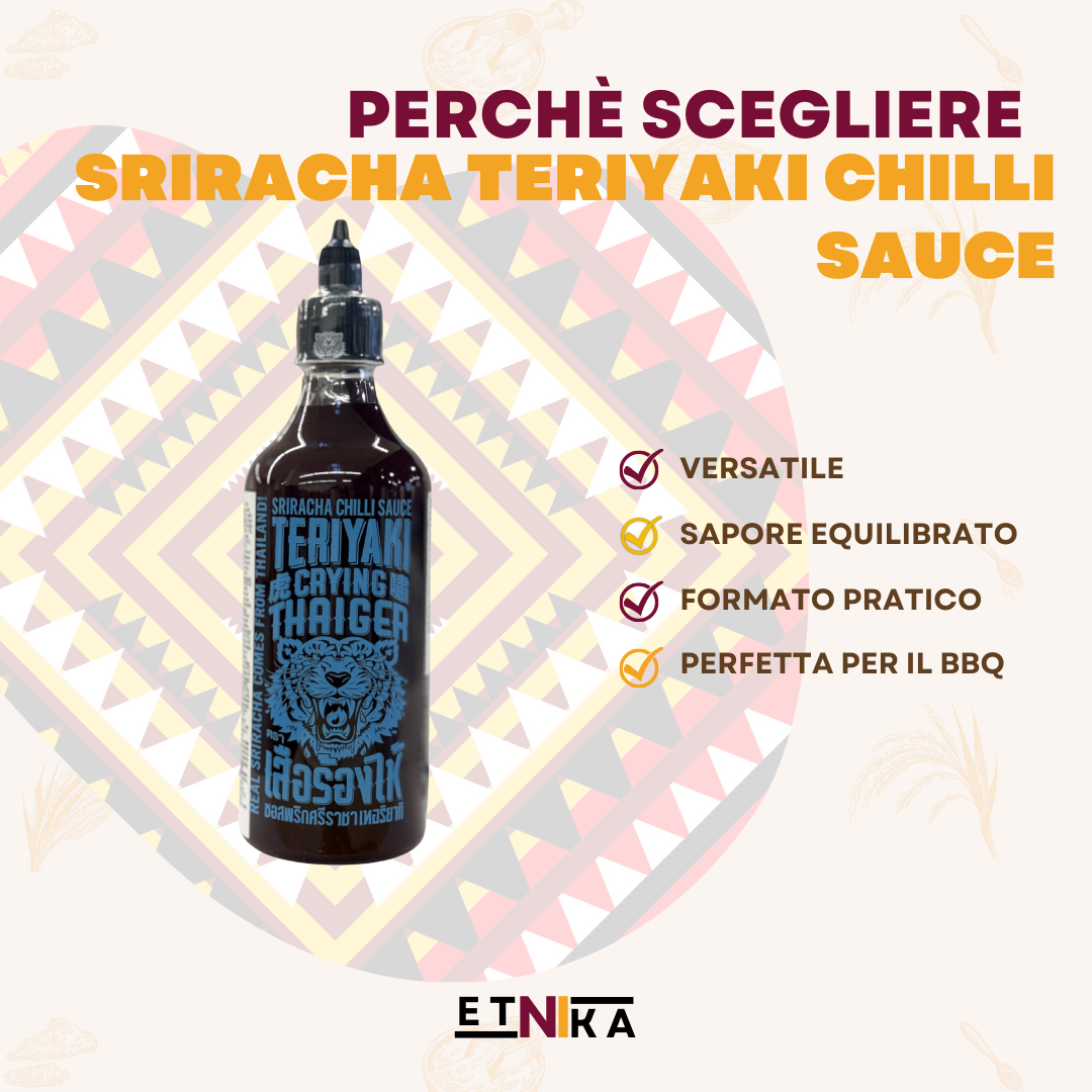 SRIRACHA TERIYAKI CHILLI SAUCE 440ML