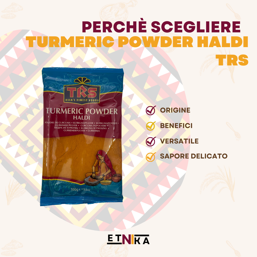 TURMERIC POWDER HALDI TRS 100G (Curcuma in polvere)