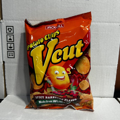 JNJ V-CUT SPICY BBQ CHIPS 60g