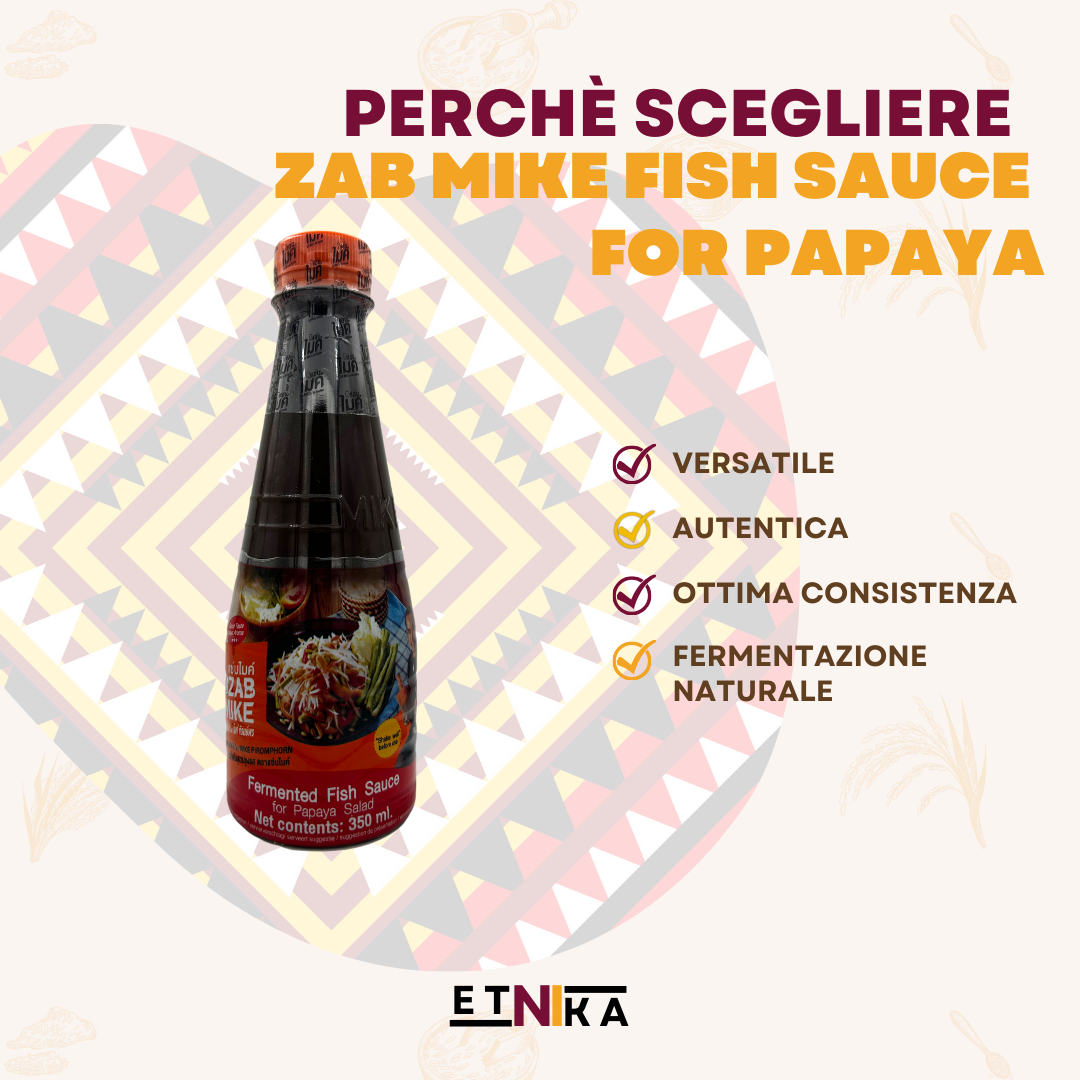 ZAB MIKE FISH SAUCE FOR PAPAYA 350ML