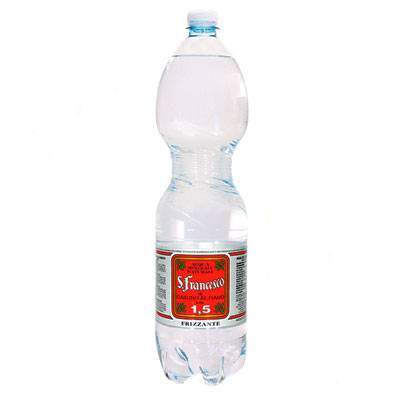 ACQUA SAN FRANCESCO FRIZZANTE 1,5 L (PACCO DA 6)